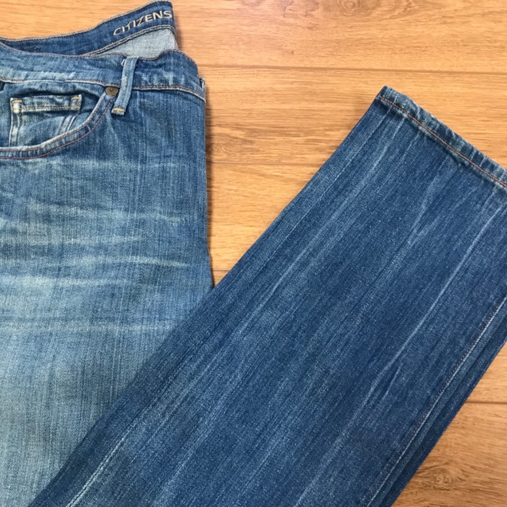 Citizens of Humanity “Ava” low-rise straight leg jeans (size 30) - Picture 2 of 12